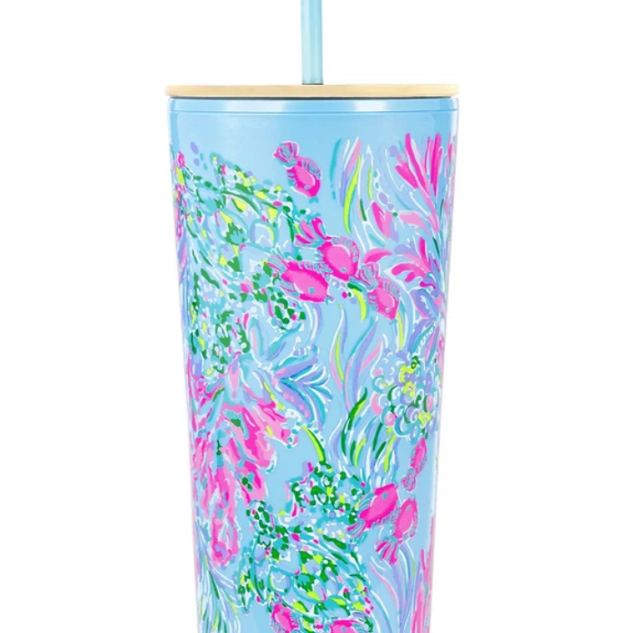 Tumbler with Straw-24oz