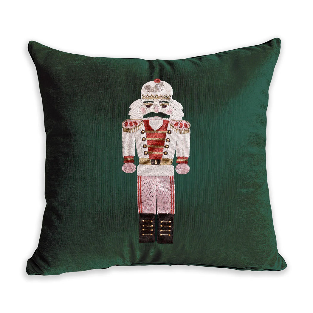 Nutcracker Throw Pillow - Holiday