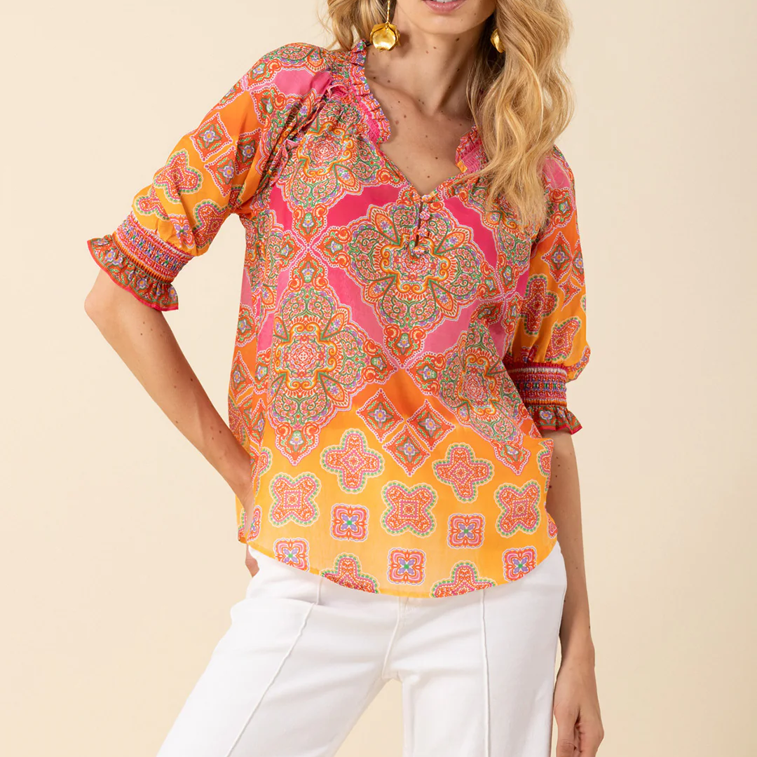 Eileen Voile Top