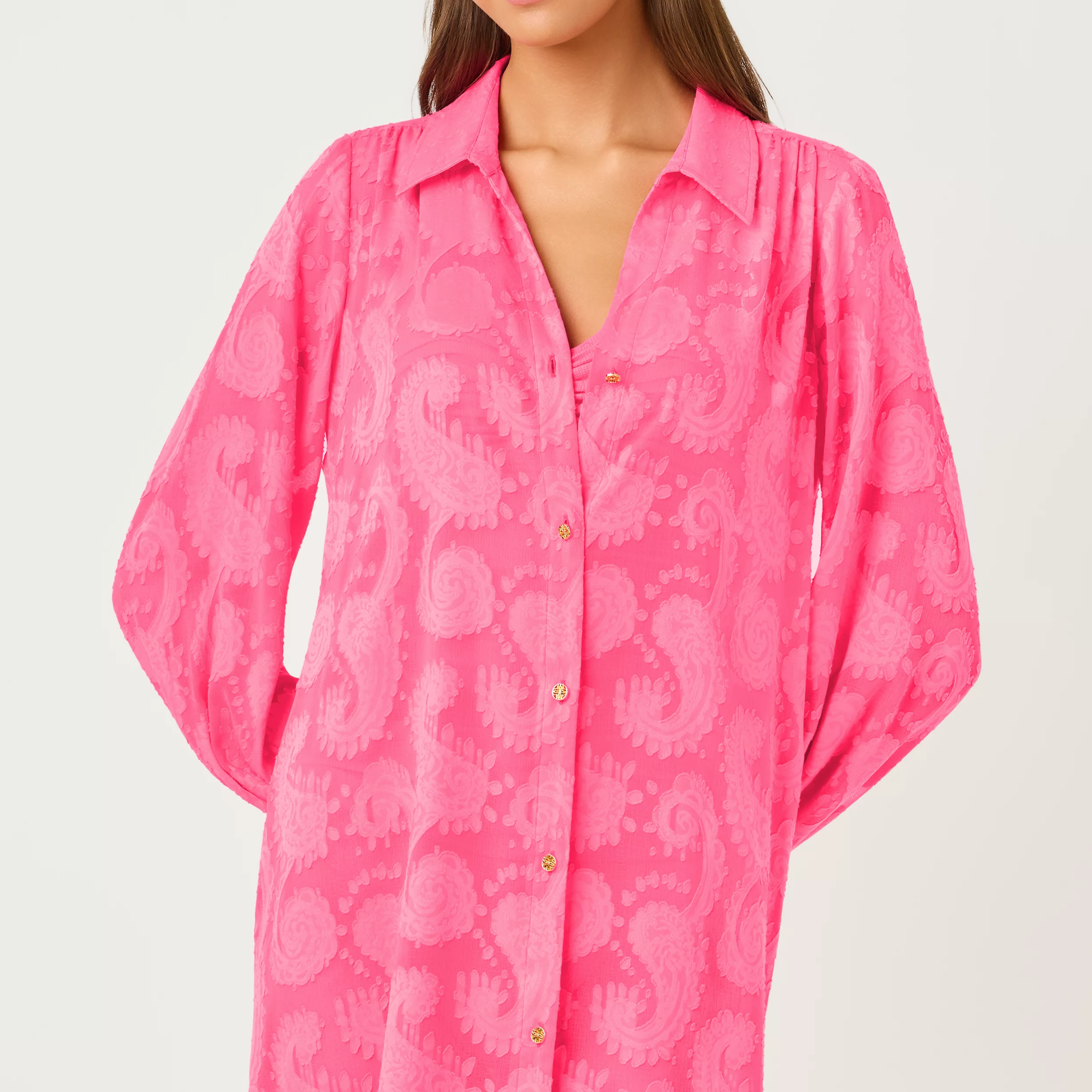 Sadira Long Sleeve Cover Up