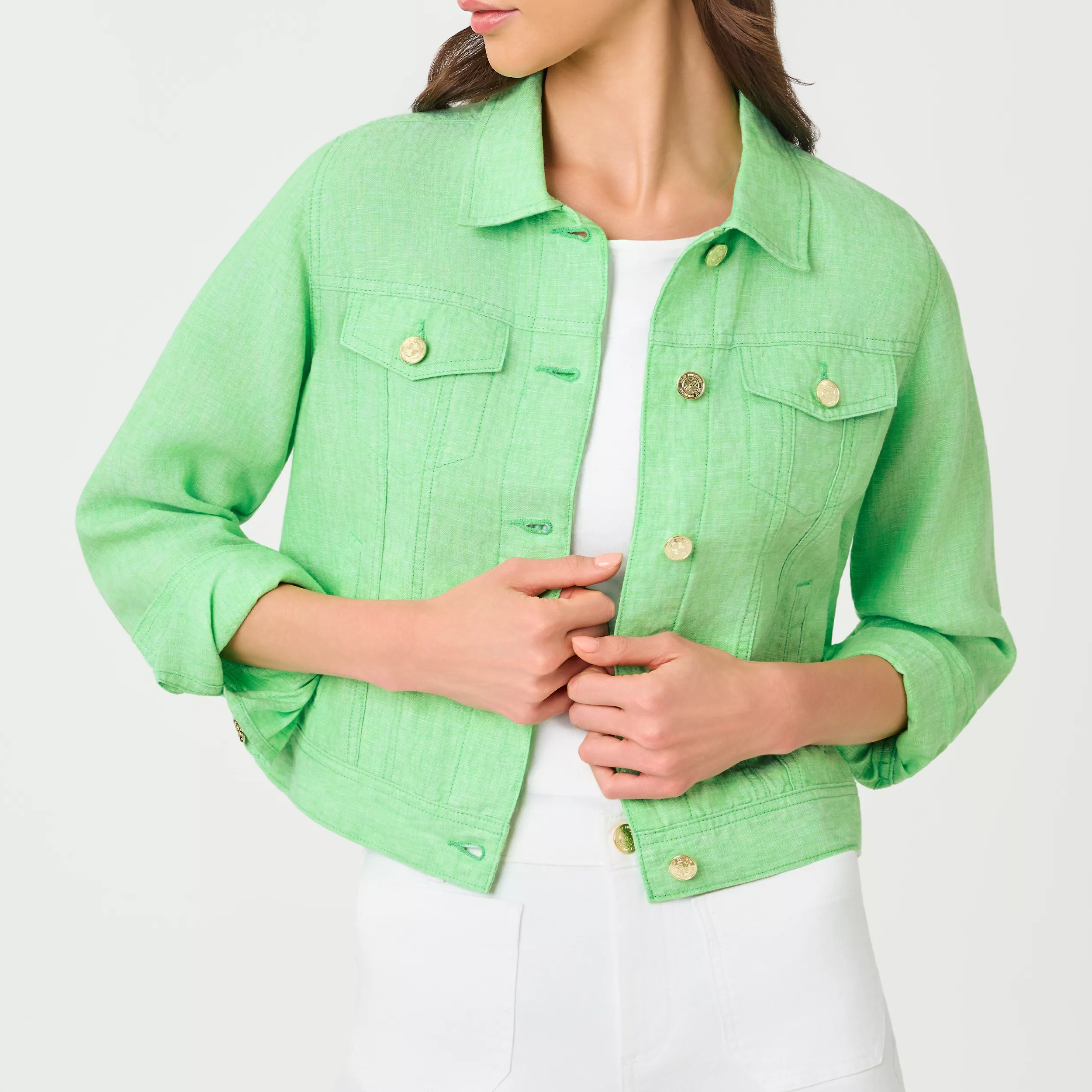 Seaspray Linen Jacket
