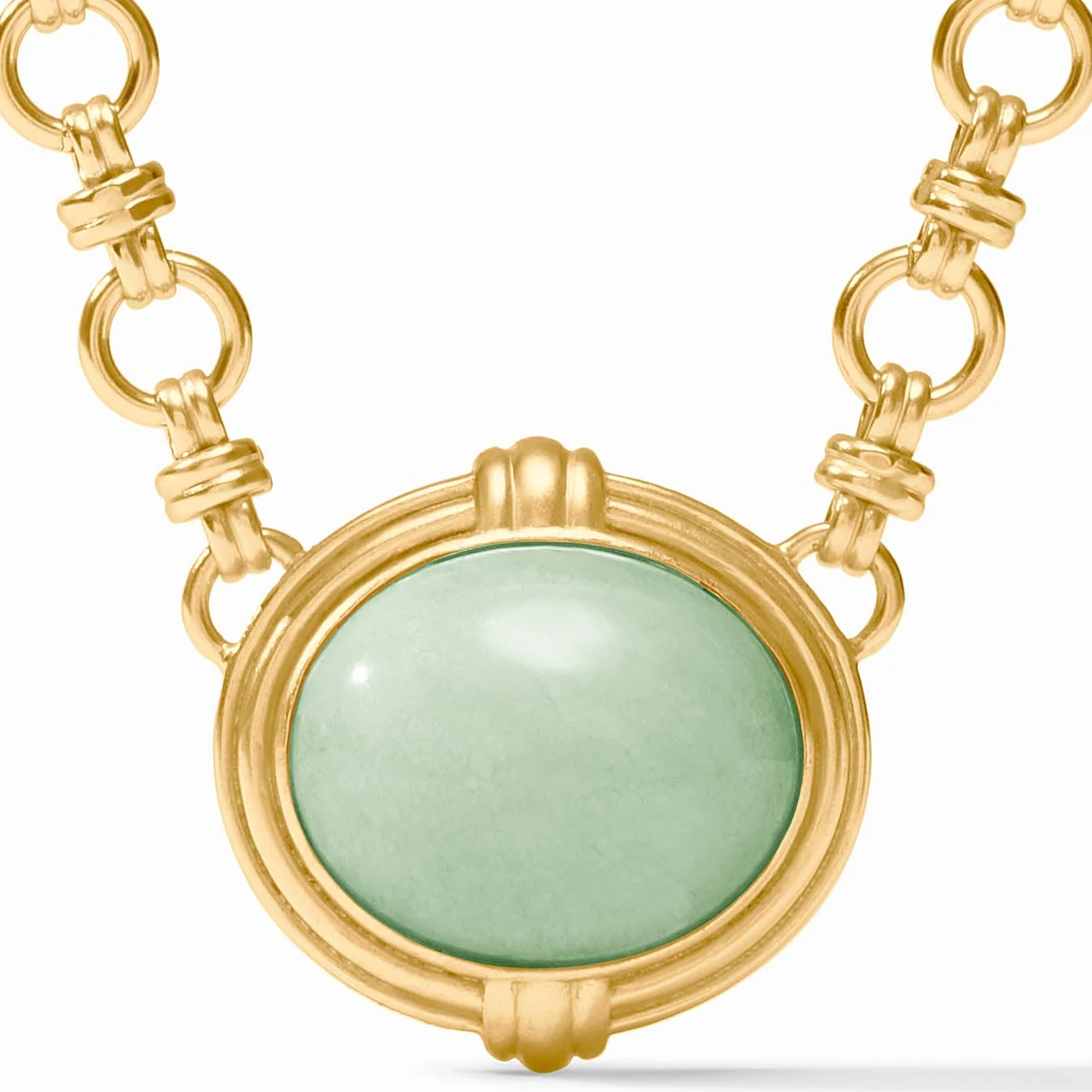 Portofino Demi Necklace - Aqua Jade