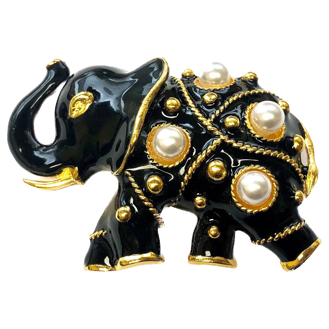 Elephant Pin Brooch