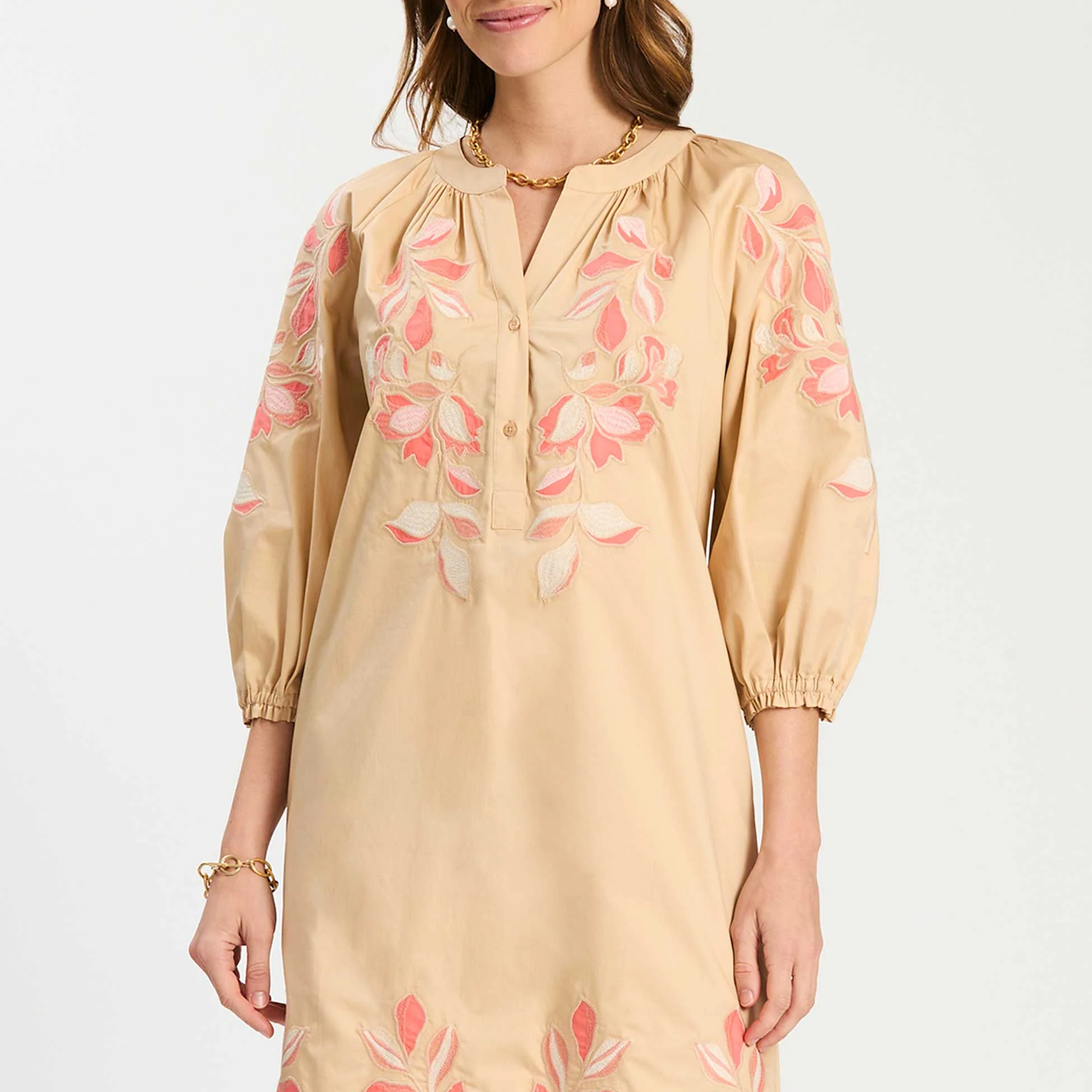 Sarah Applique Dress