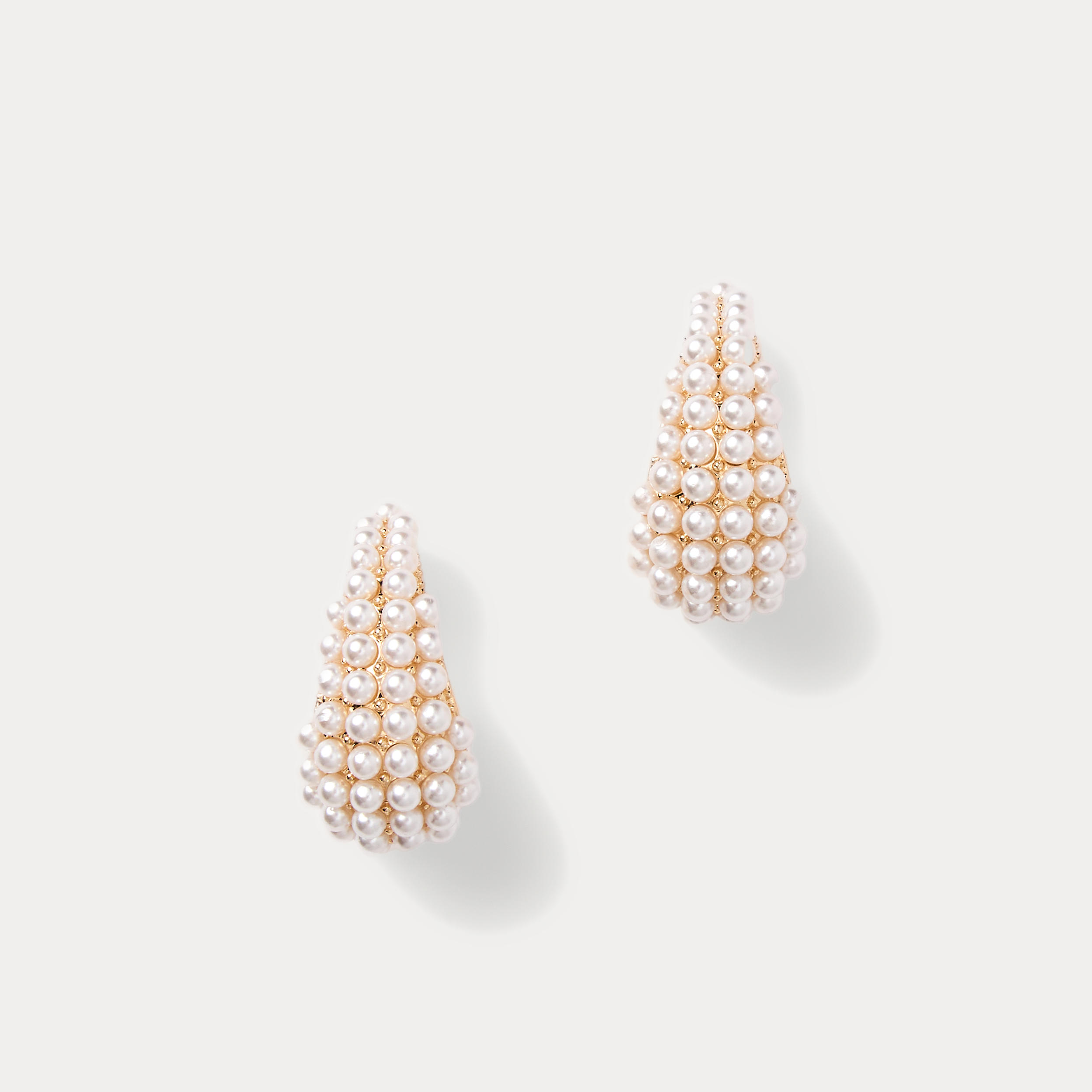 Lilly of the Valley Hoop Earrings