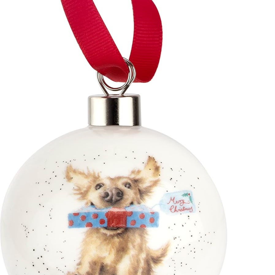 Christmas Spirit Bauble - Puppy Dog