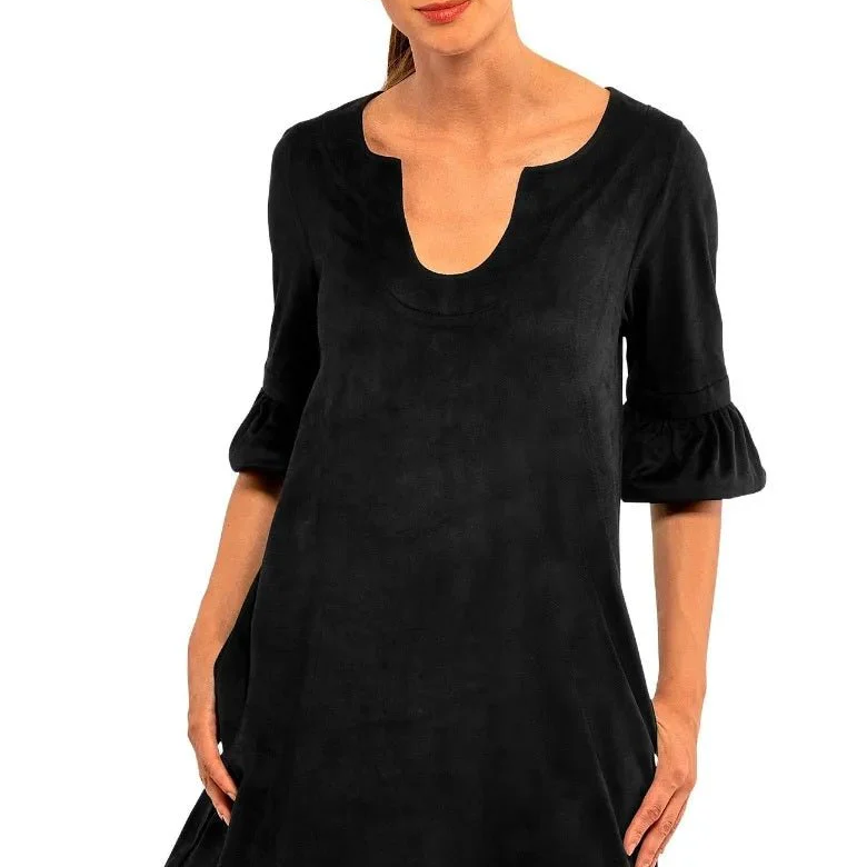 Shake Your Tushy Dress - Ultra Suede