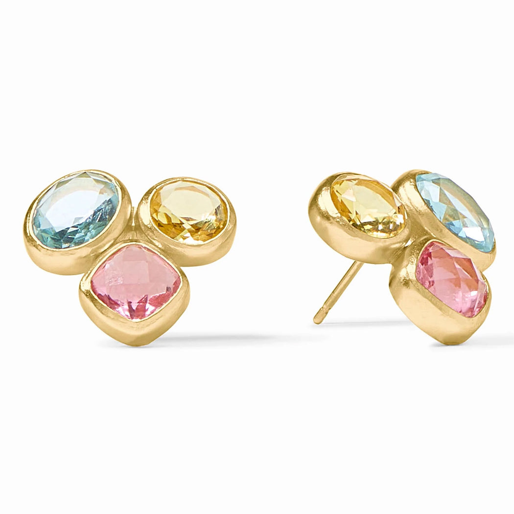 Kaleidoscope Statement Stud Earrings