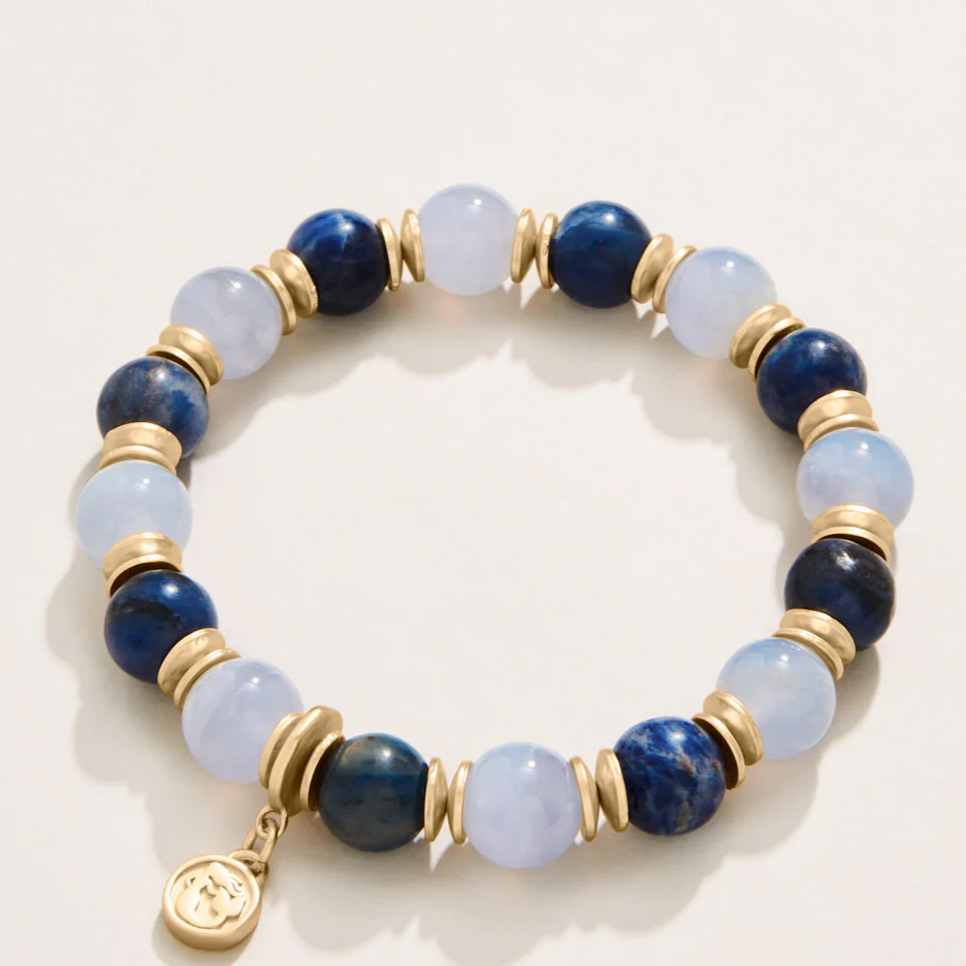 Grand Stone Stretch Bracelet - 10mm