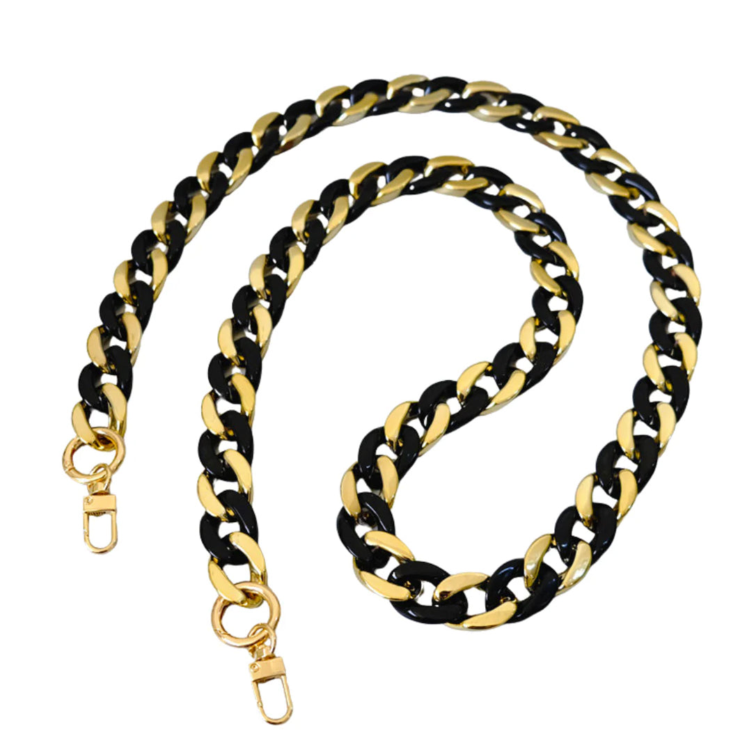 Black & Gold Crossbody Chain