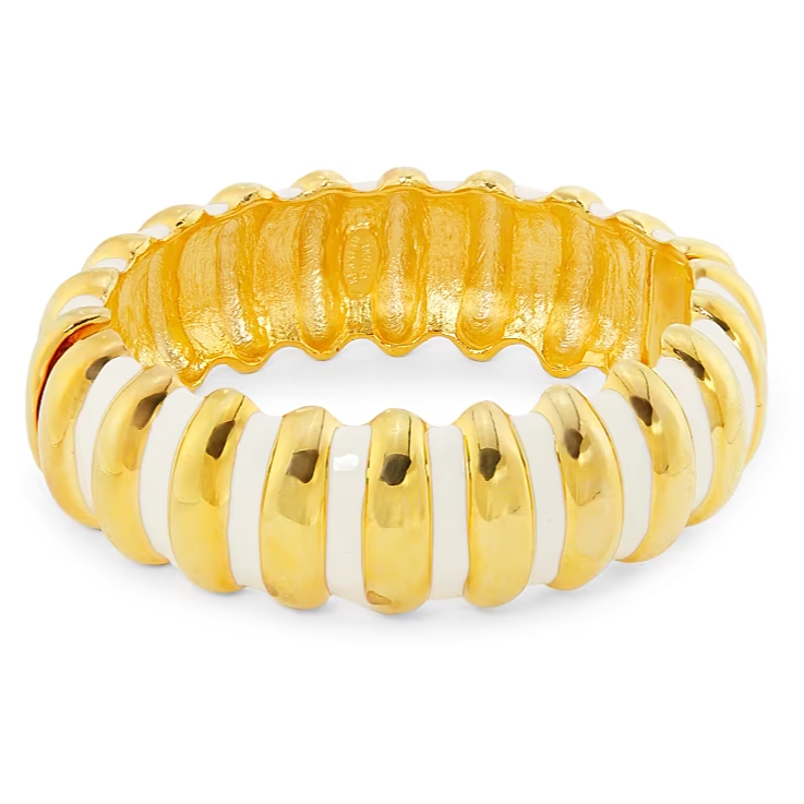 Ribbed Hinge Bracelet