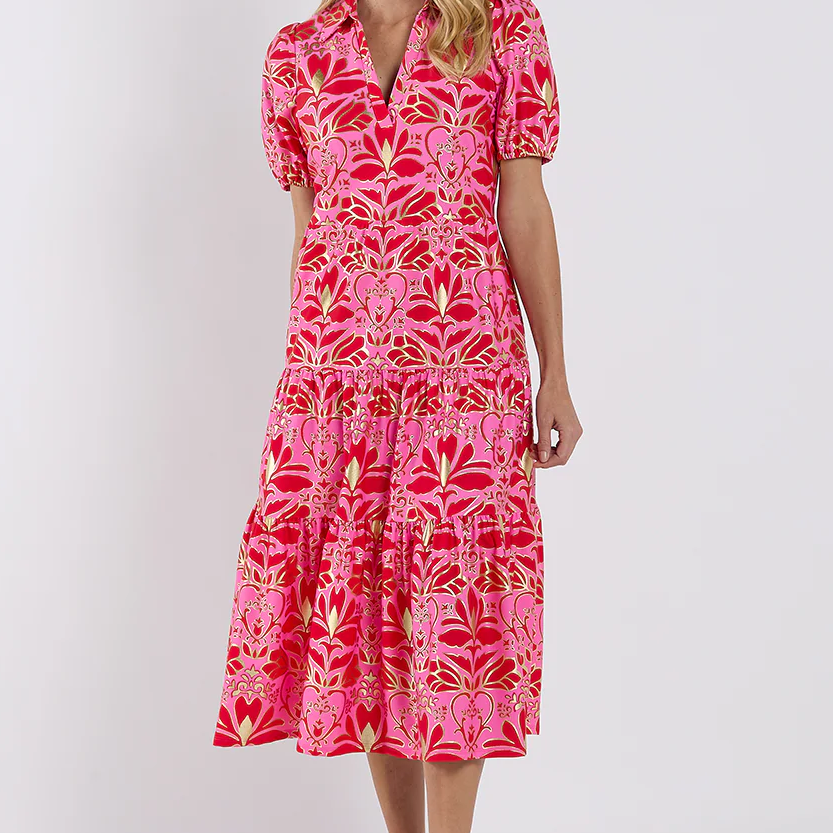 Portia Dress - Imperial Garden