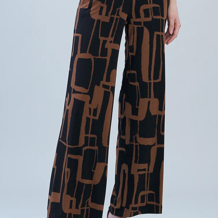 Signature Wide Leg Pocket Pant - Geo Link