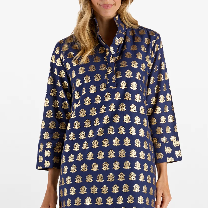 Helen Dress - Foulard Border