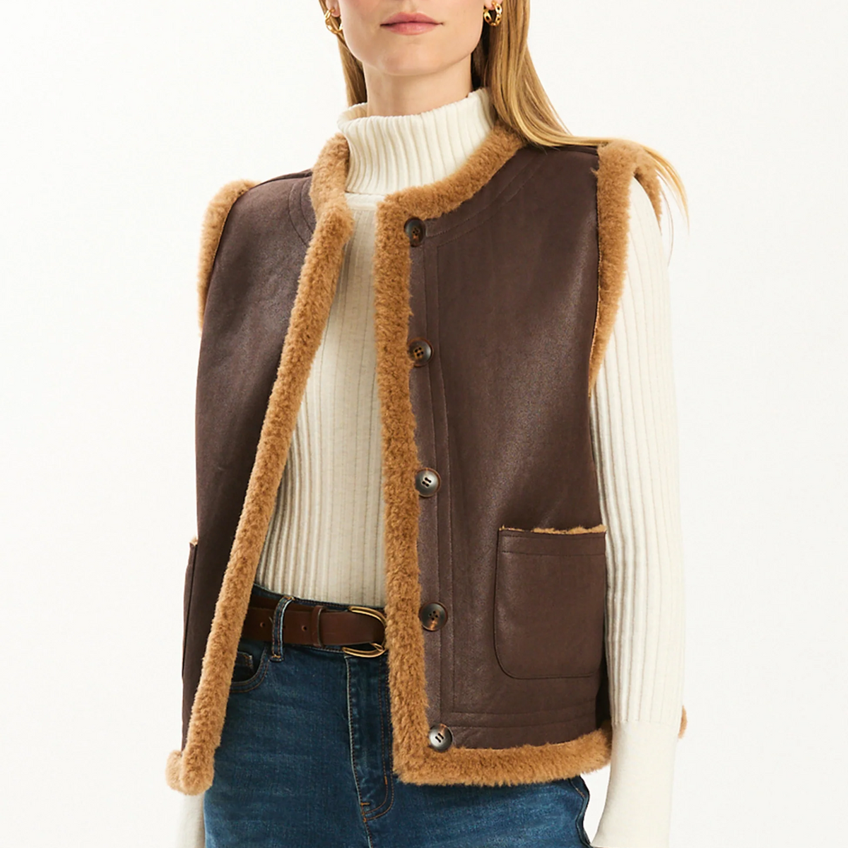 Hyland Reversible Sherpa Vest