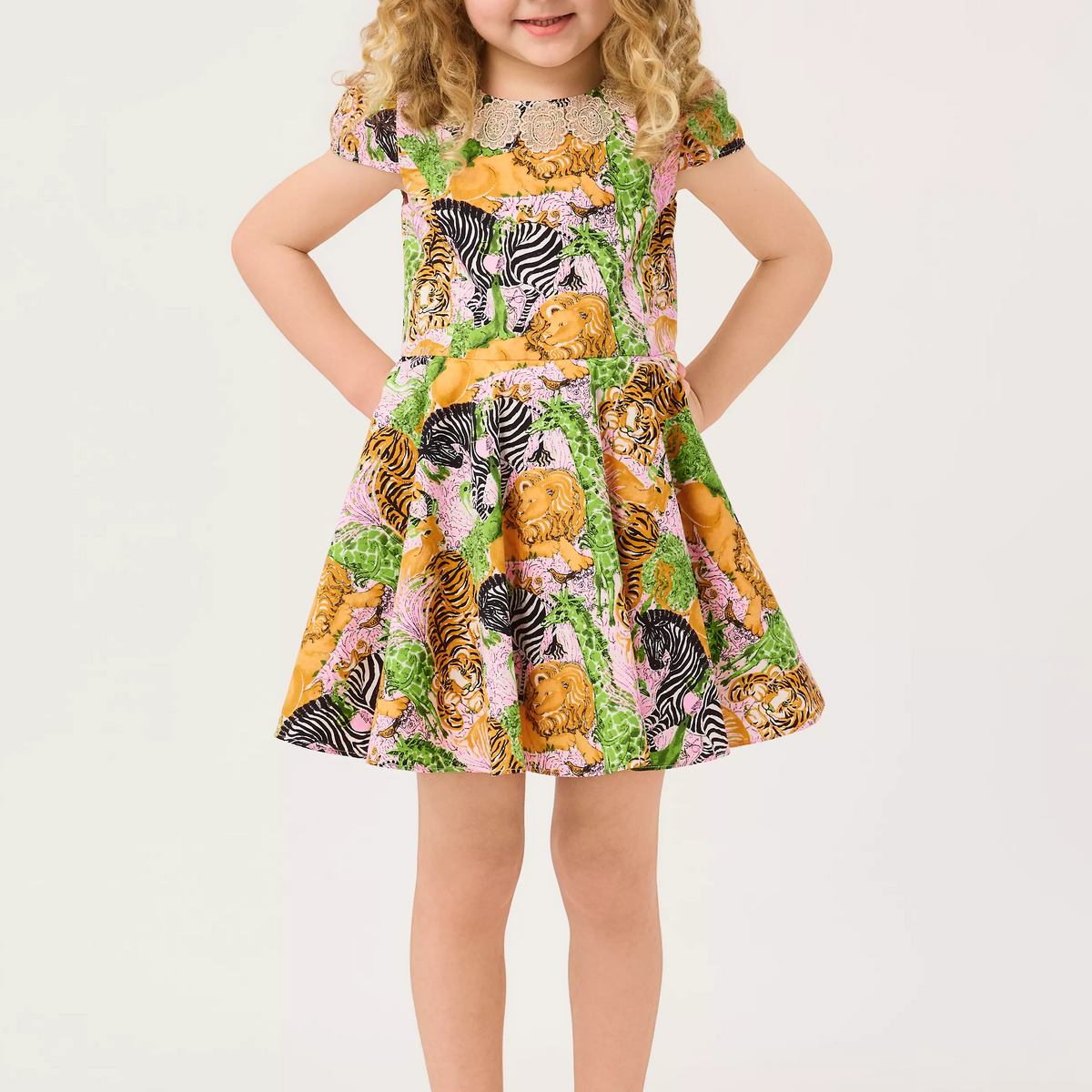 Girls Idala Short Sleeve Dress