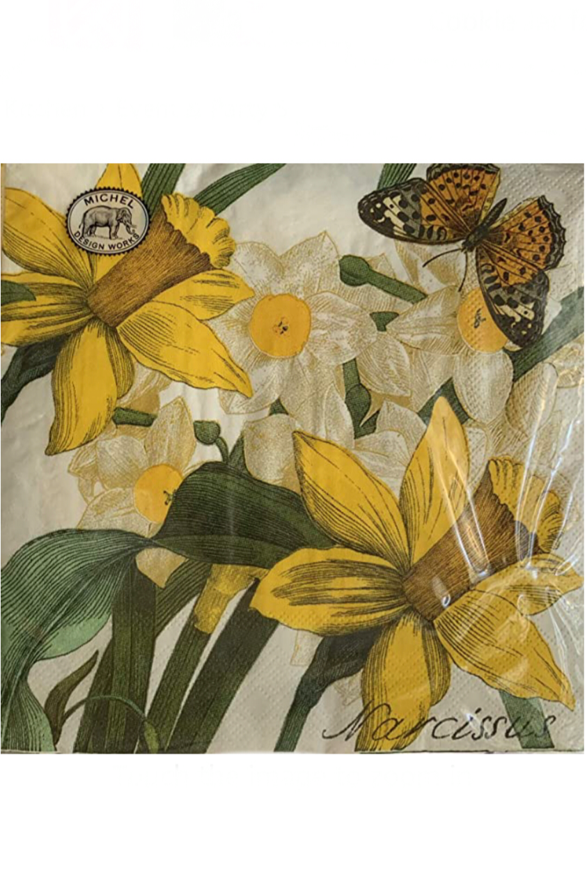 Narcissus Cocktail Napkins