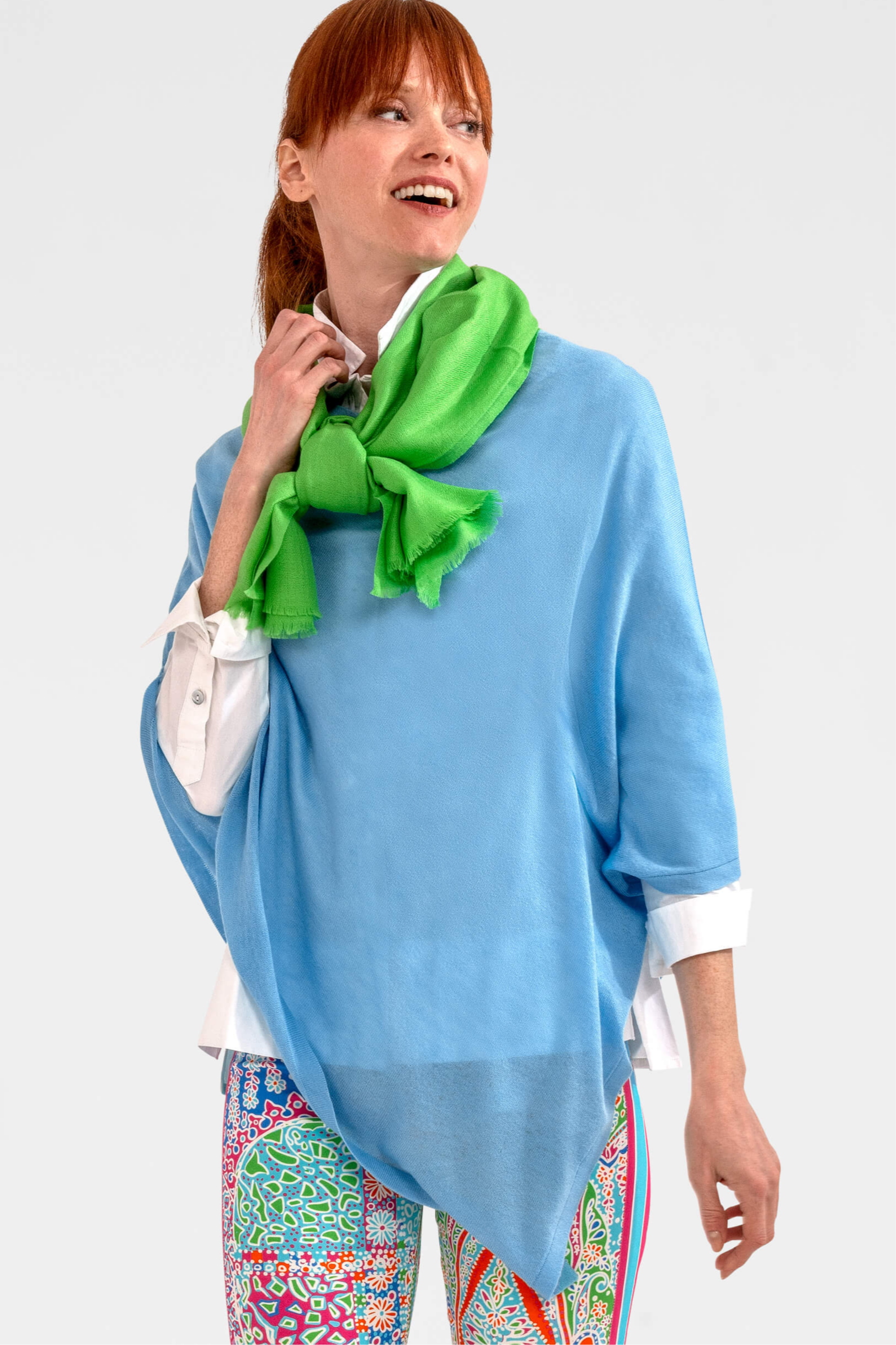 Cashmere Like Ponchos