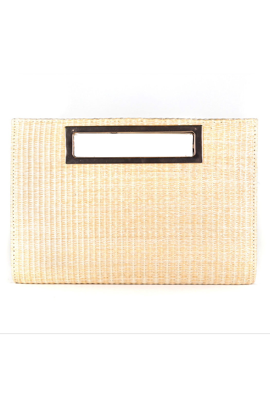 Chloe Straw Clutch