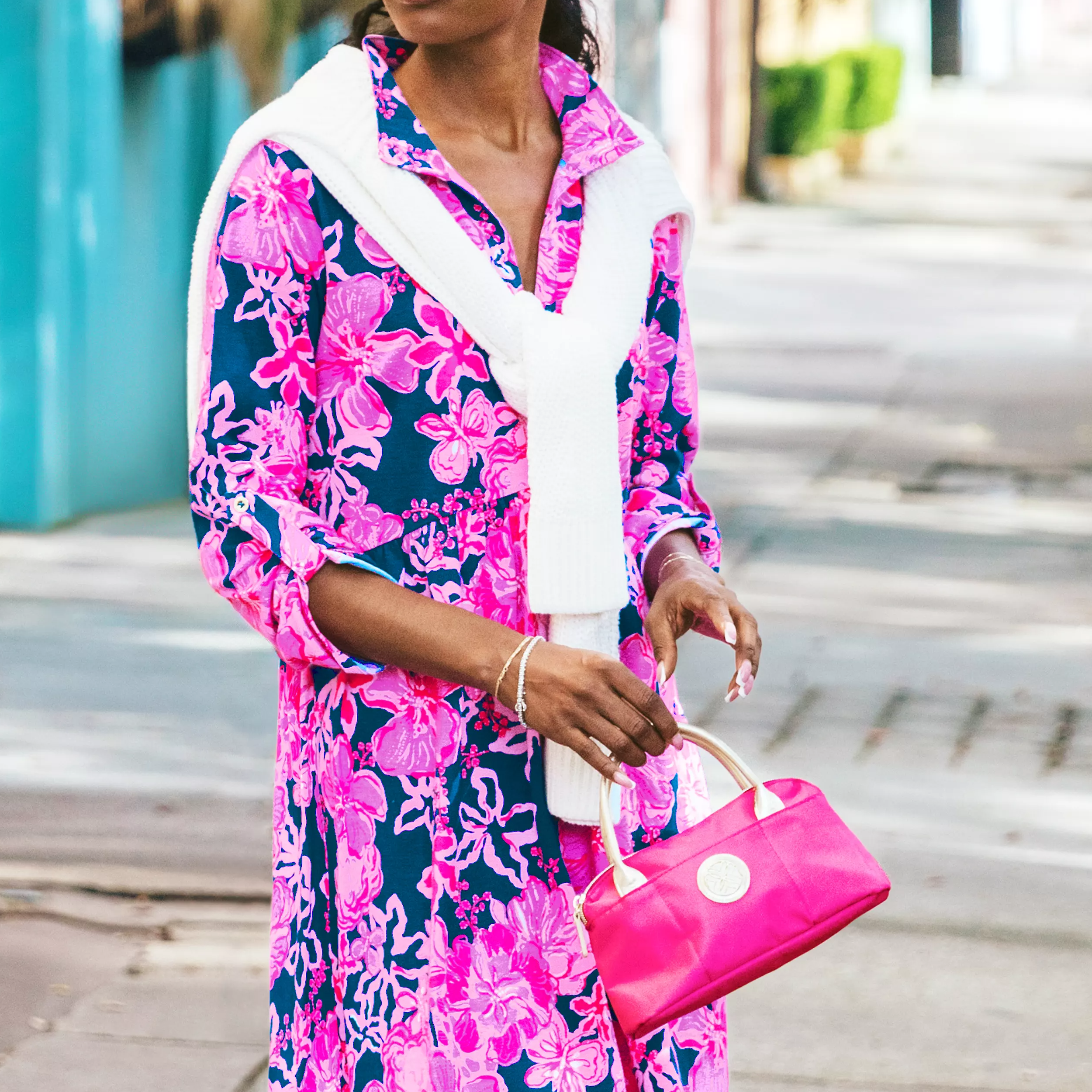 Saralyn Popover Shirtdress