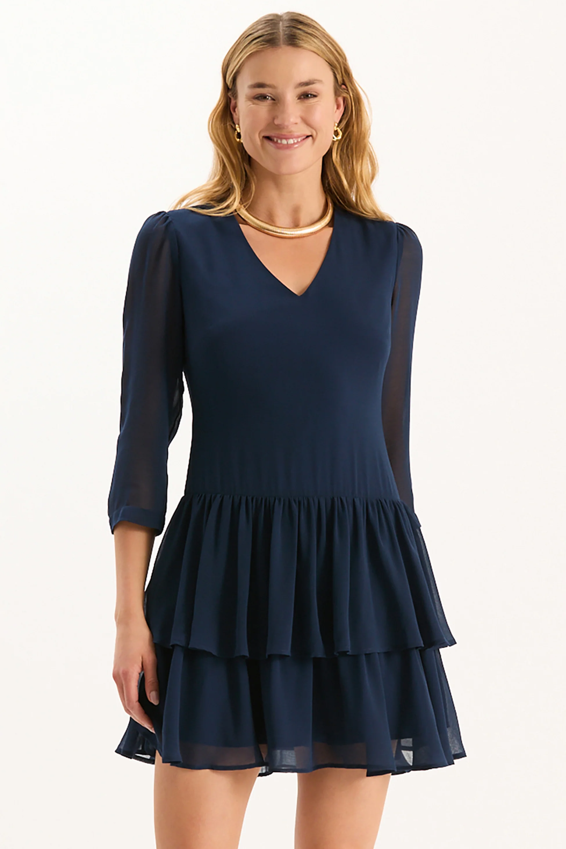 Connie Georgette Dress