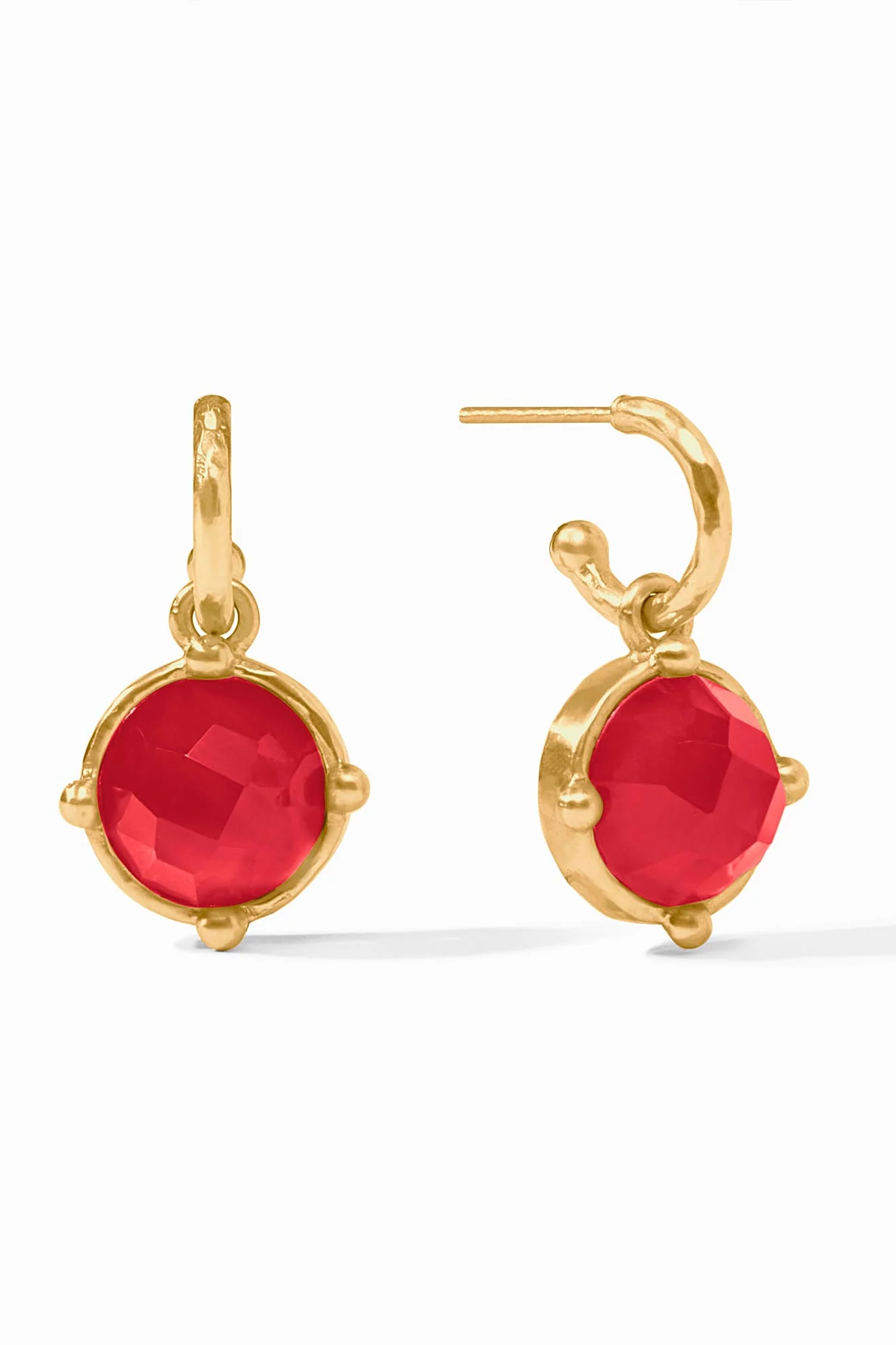 Honeybee Hoop & Charm Earrings (Reversible)