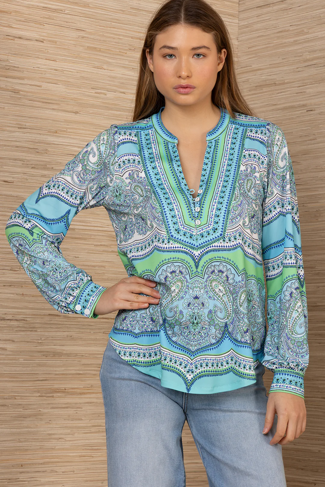 Azra Jersey Blouse