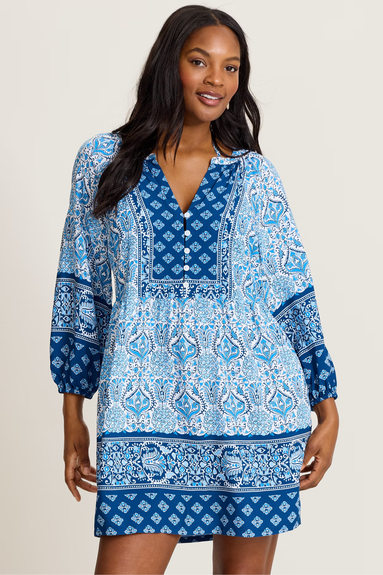 Noble Pineapple Coverup Dress