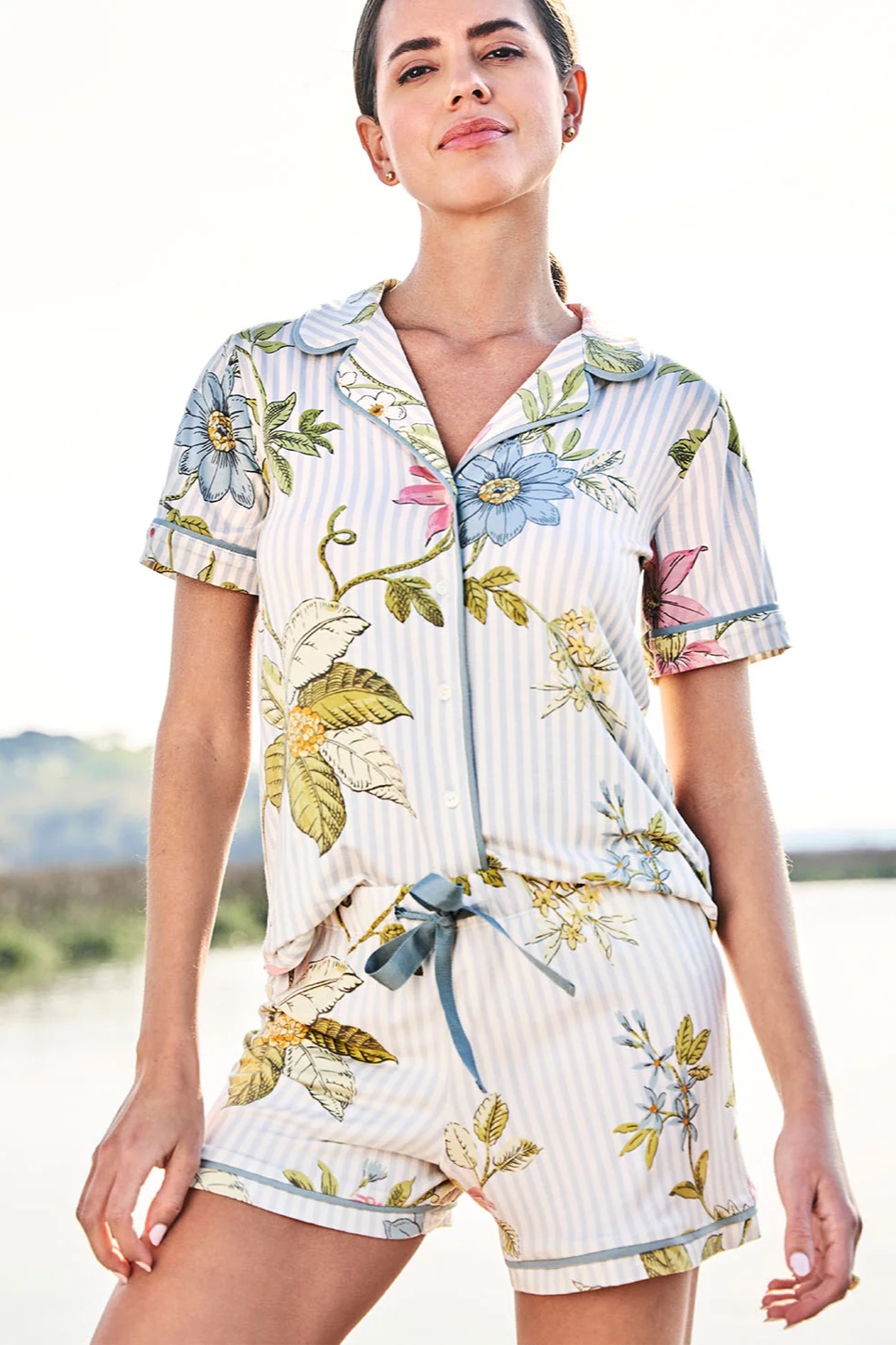 Short Sleeve Pajama Top