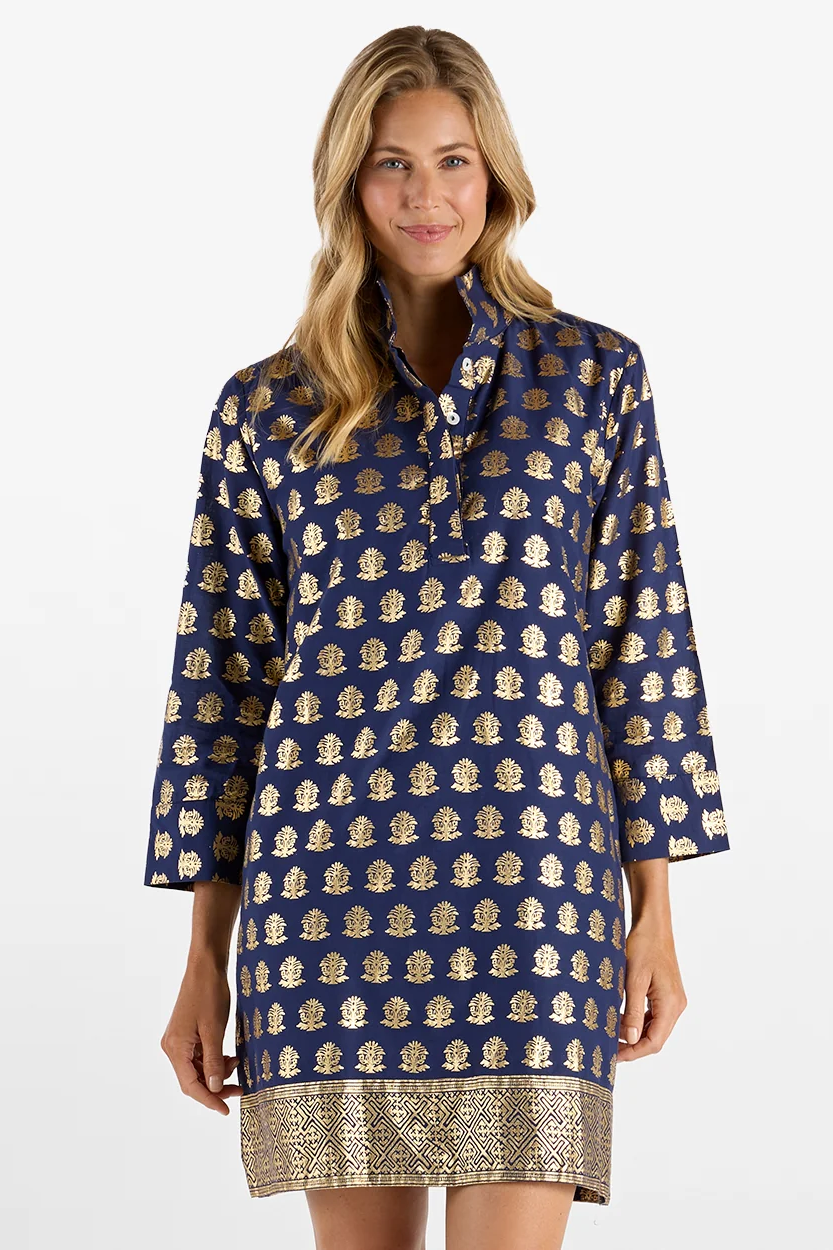 Helen Dress - Foulard Border