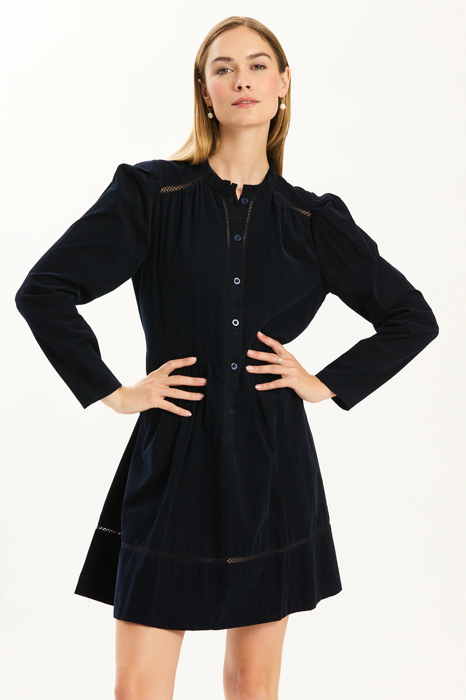 Lonnie Pinwhale Corduroy Dress