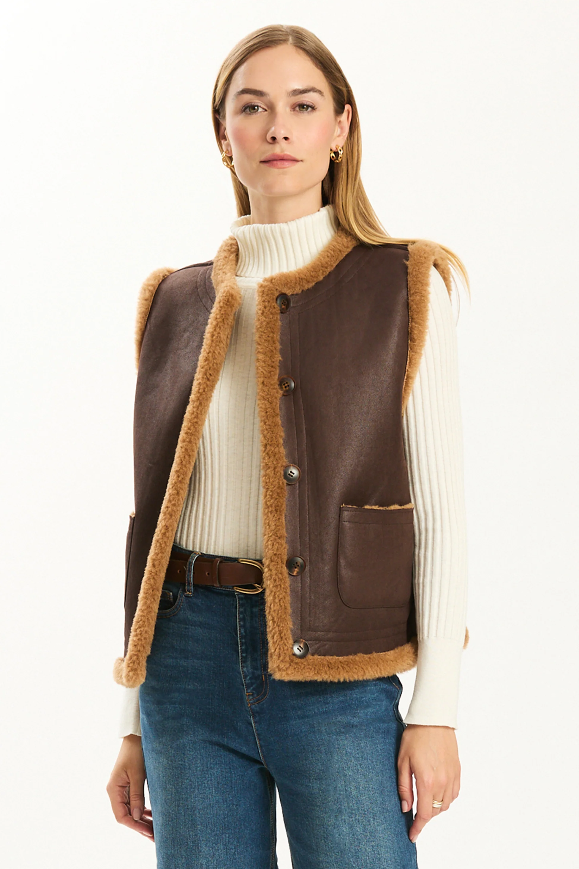 Hyland Reversible Sherpa Vest