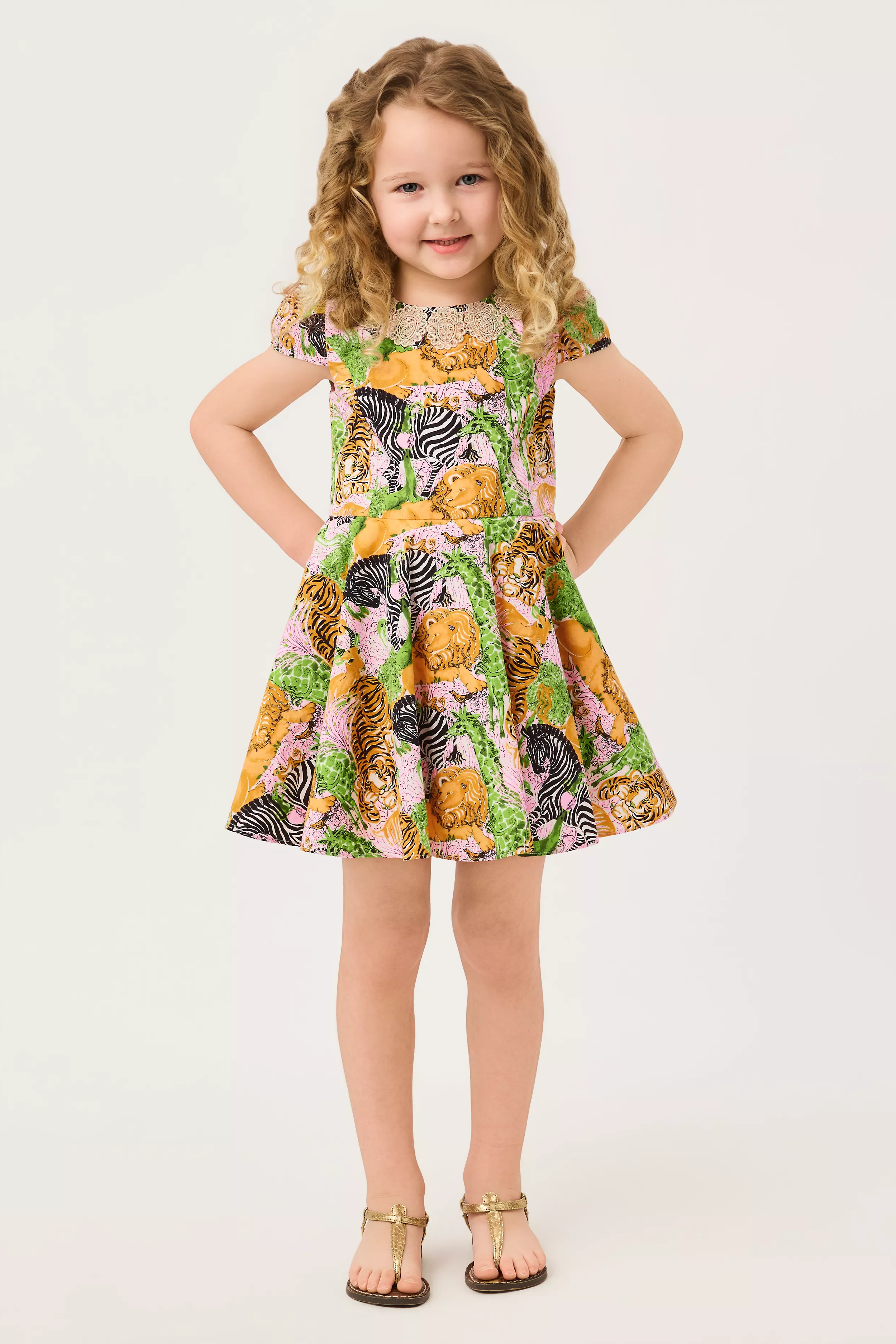 Girls Idala Short Sleeve Dress